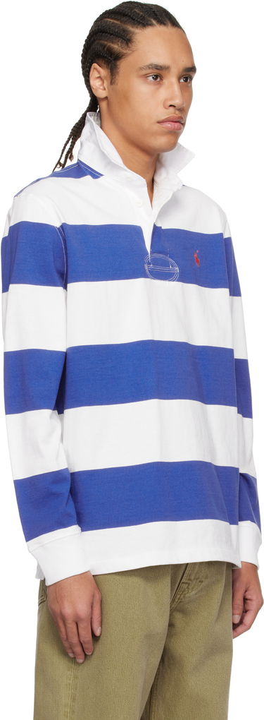 Polo skjorte Polo by Ralph Lauren Ralph Lauren 'The Iconic Rugby' Shirt Blå | 710900566019, 1