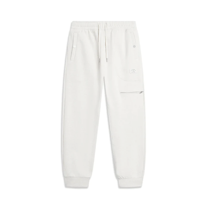 Joggingbukser Li-Ning Wade Love & Passion Men's Sweatpants Hvid | AKLU015-5