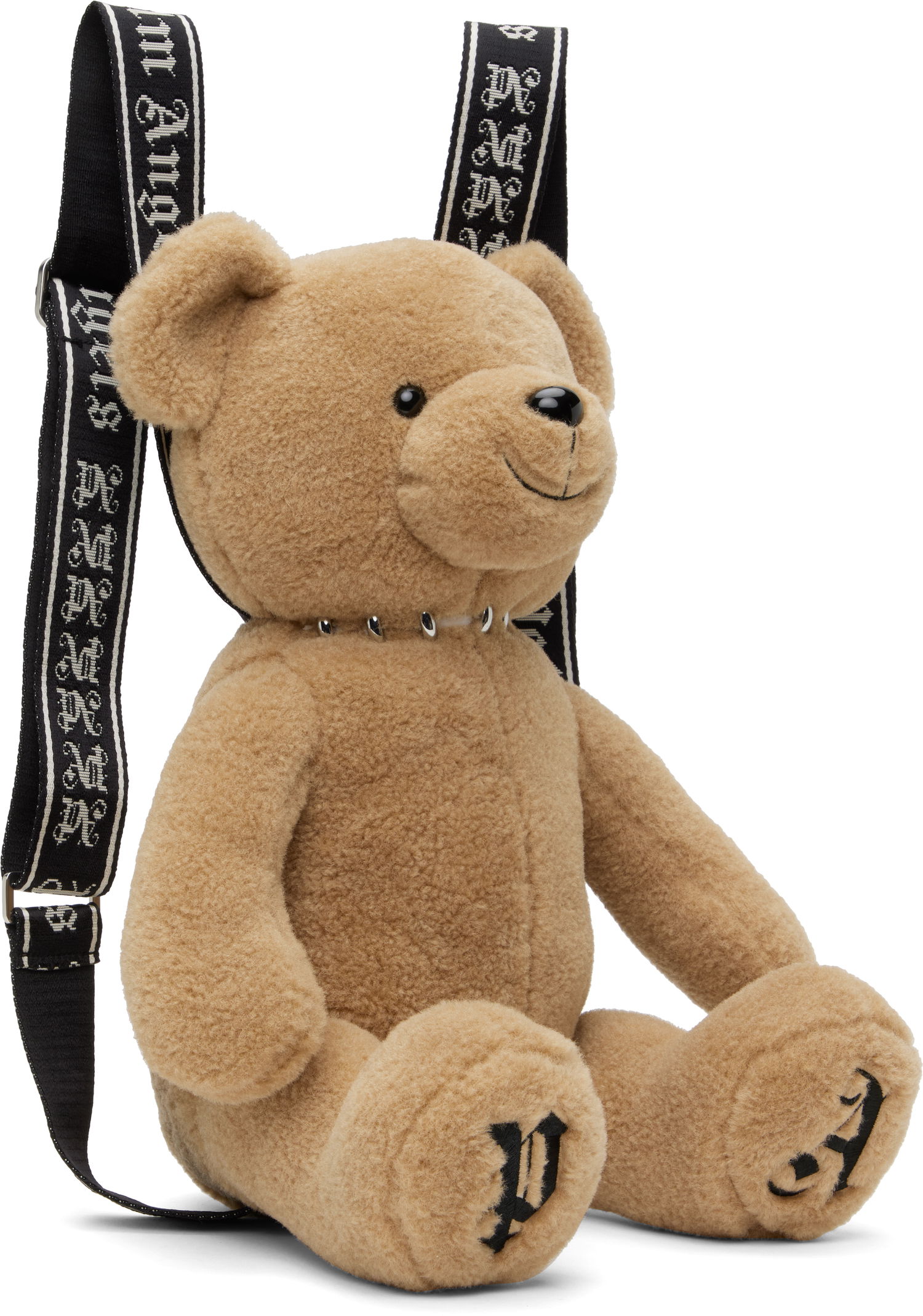 Rygsæk Palm Angels Palm Angels 'Bear in Mind' Plush Backpack Brun | PWNB012C99FAB0016010, 1
