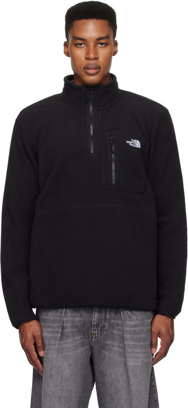 Sweatshirt The North Face Quarter-Zip Fleece Jacket Sort | NF0A883S, 0