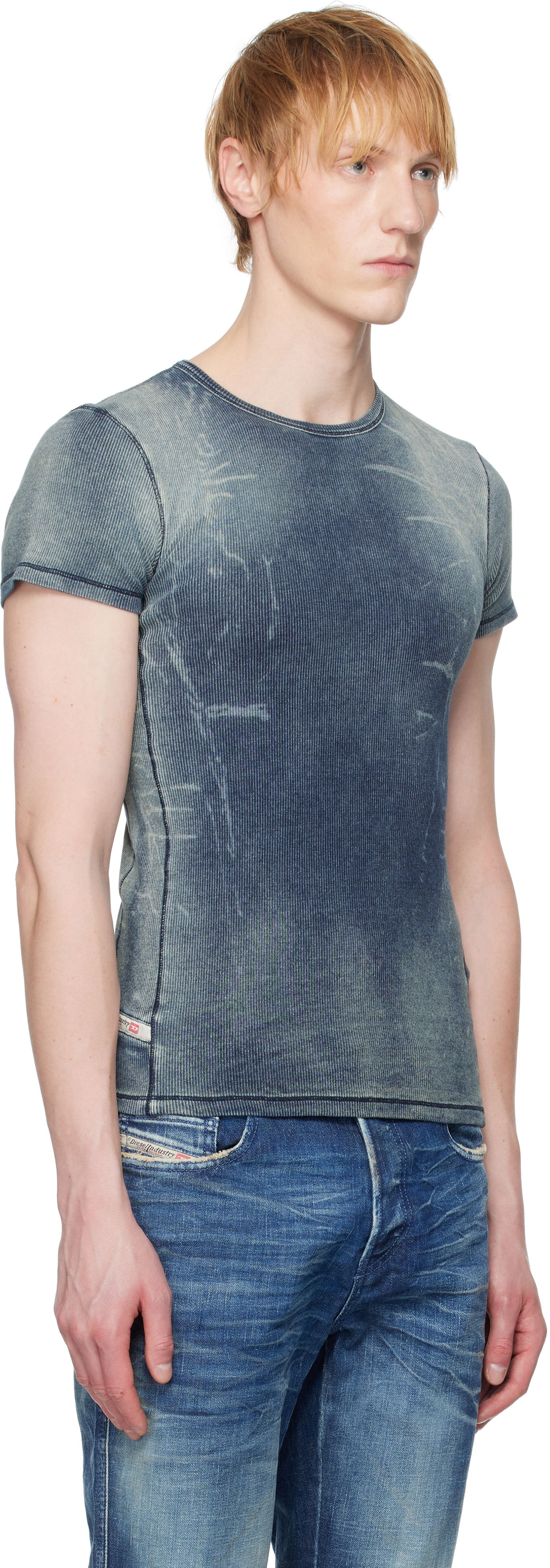 T-shirt Diesel Diesel T-Hans Slim Fit T-Shirt Blå | A17994-0HJBE-01, 1