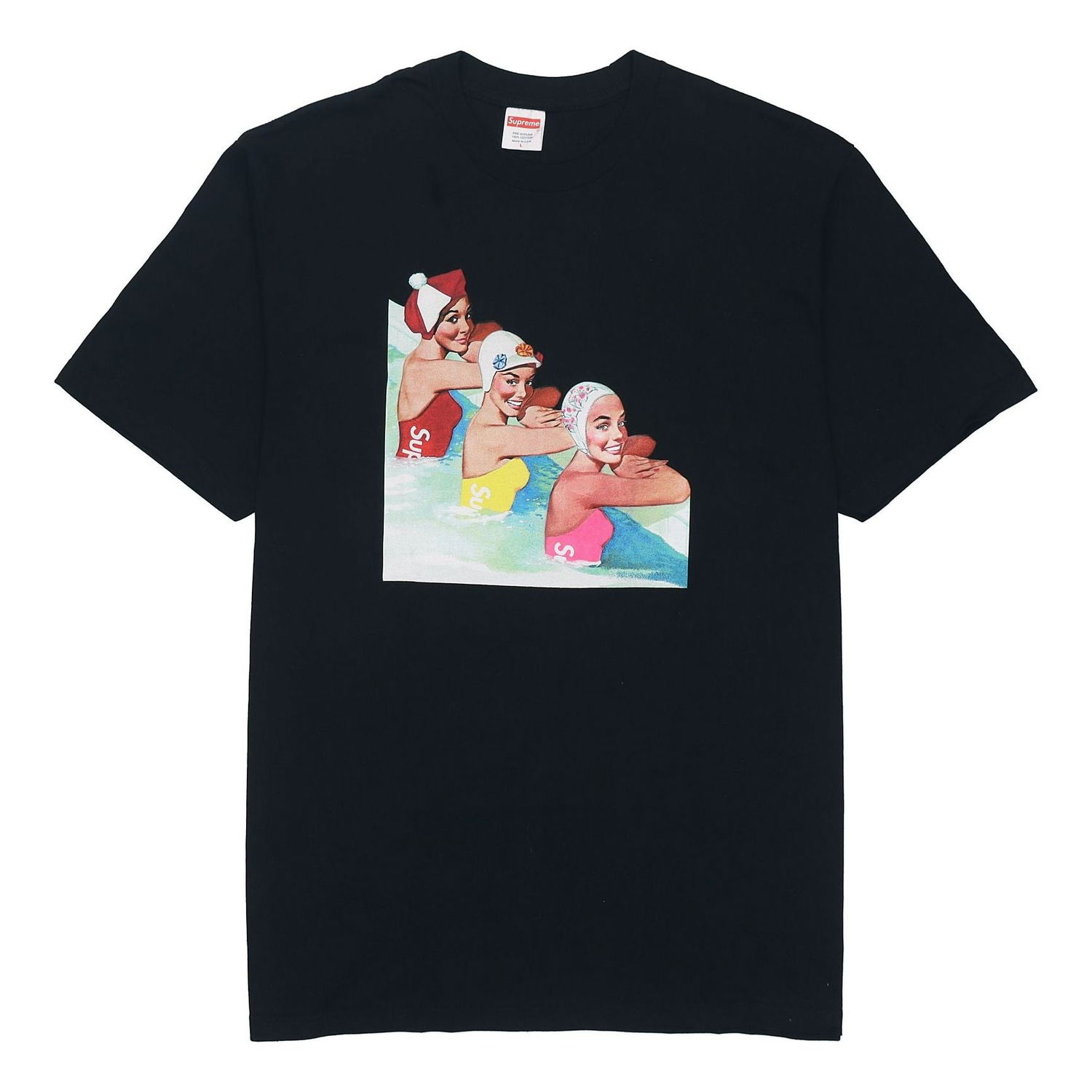 T-shirt Supreme Swimmers Graphic Print Tee Sort | SUP-SS18-496, 0