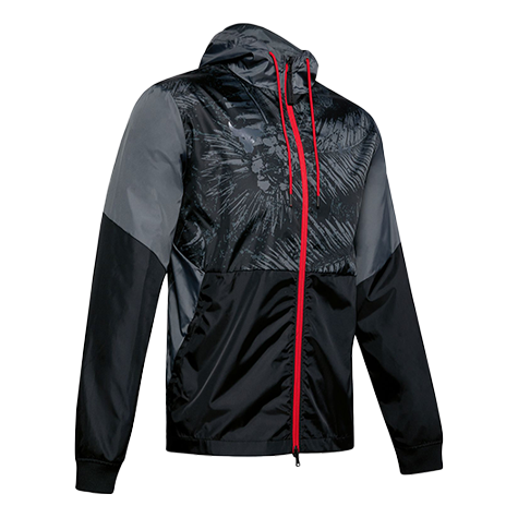 Vindjakke Under Armour Project Rock Legacy Windbreaker Jacket Sort | 1351527-001