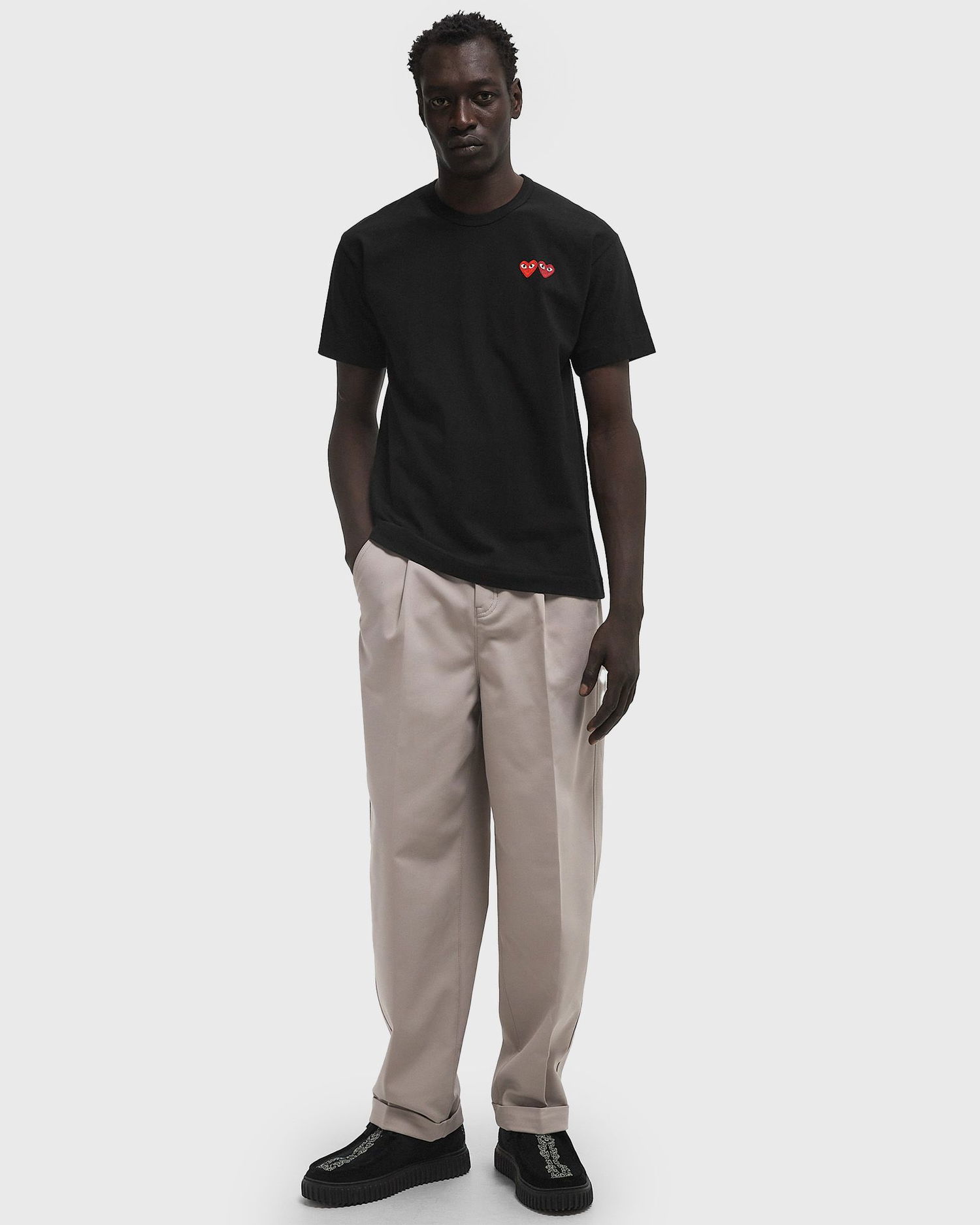 Bukser CALVIN KLEIN Calvin Klein Jeans Cropped Pleat Casual Pants Beige | J30J326927PAN, 1