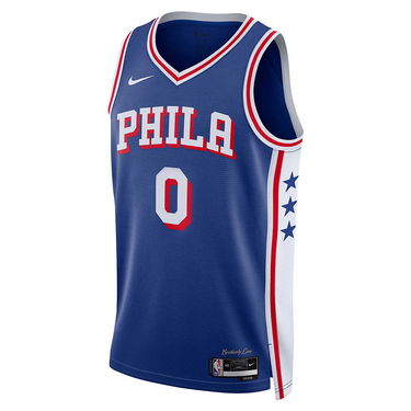 Jersey Nike Dri-FIT NBA Philadelphia 76ers Tyrese Maxey Icon Swingman Jersey Mørkeblå | DX8620-403, 1