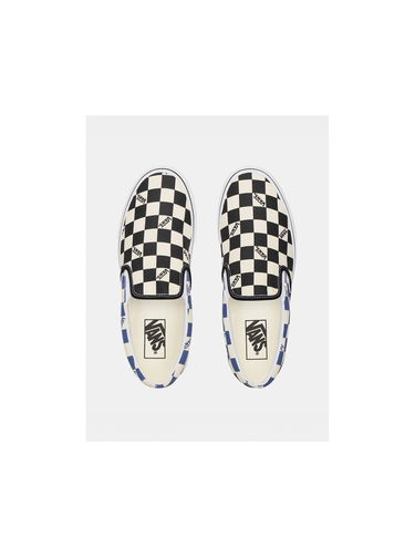 Sneakers og sko Vans Classic Slip-On Big Check Hvid | VN0A4U38WRT, 4