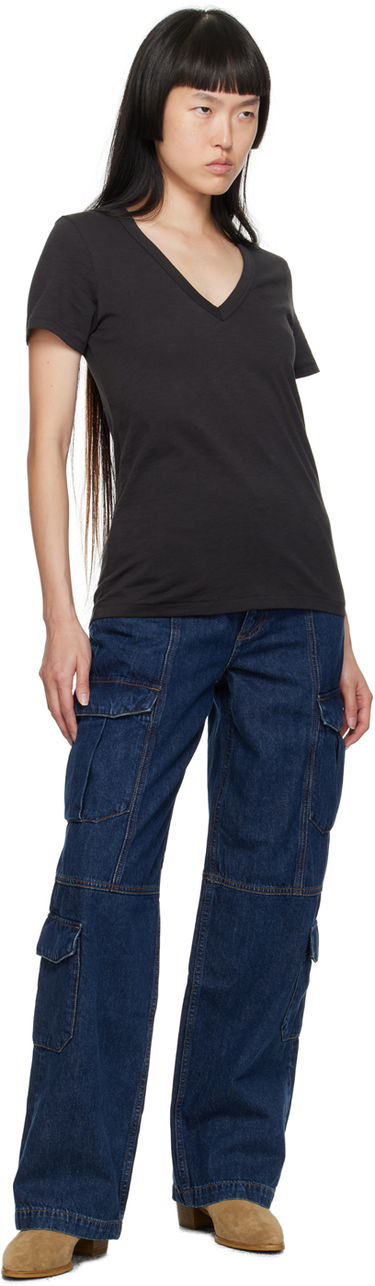 T-shirt rag & bone Rag & Bone 'The Slub' V-Neck T-Shirt Sort | W272C34CH, 3