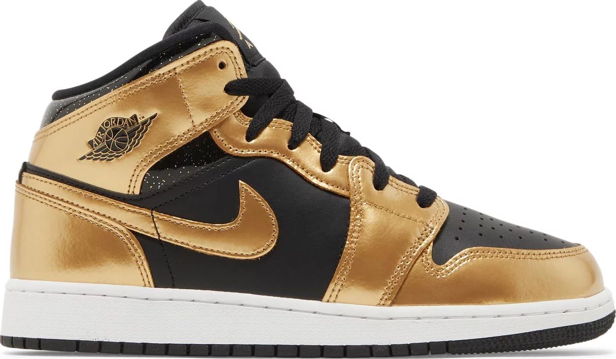Sneakers og sko Jordan Air Jordan 1 Mid “Metallic Gold” GS Metalisk | DR6967-071, 0