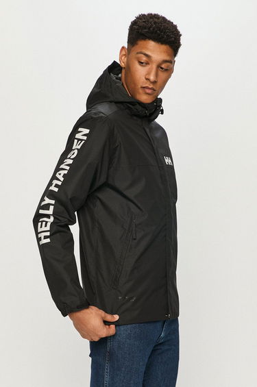 Vindjakke Helly Hansen Windbreak Sort | 64032, 0