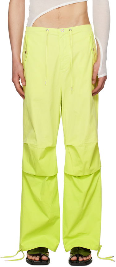 Cargo bukser Dion Lee Sunfade Drawstring Trousers Grøn | C2126S23, 0
