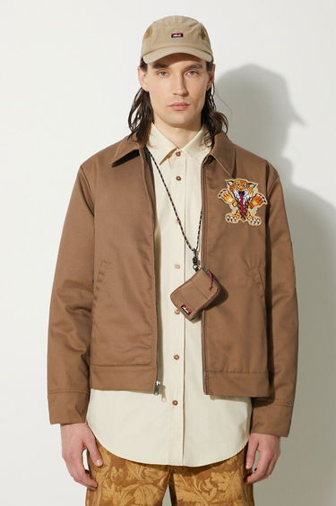 Jakke BBC IceCream ICECREAM Tiger Work Oversize Jacket Brun | IC24203, 2