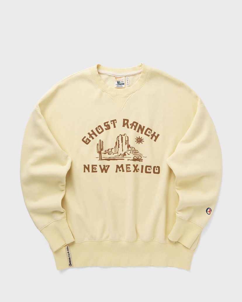 Sweatshirt Champion Ghost Ranch New Mexico Sweatshirt Gul | 221107-YS149