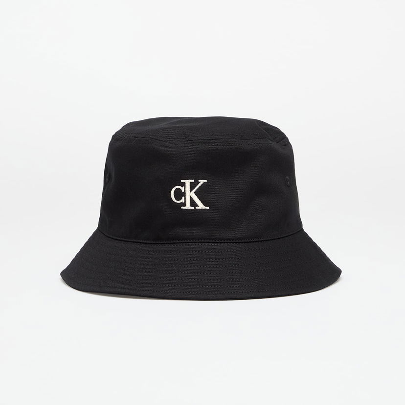 Hat CALVIN KLEIN Calvin Klein Jeans Embroidered Monogram Bucket Hat Sort | LV04K5020G UB1
