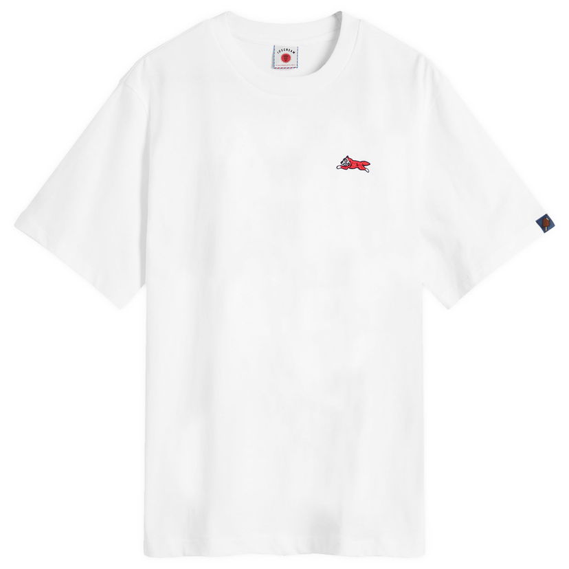 T-shirt BBC IceCream ICECREAM Running Dog Graphic T-Shirt, Size Large Hvid | IC25152-WHT