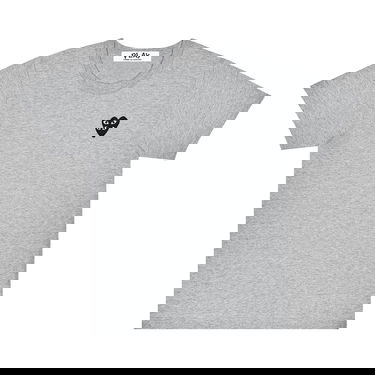T-shirt Comme des Garçons PLAY Stacked Heart Short-Sleeve T-Shirt Grå | AZ T296 051 1, 1
