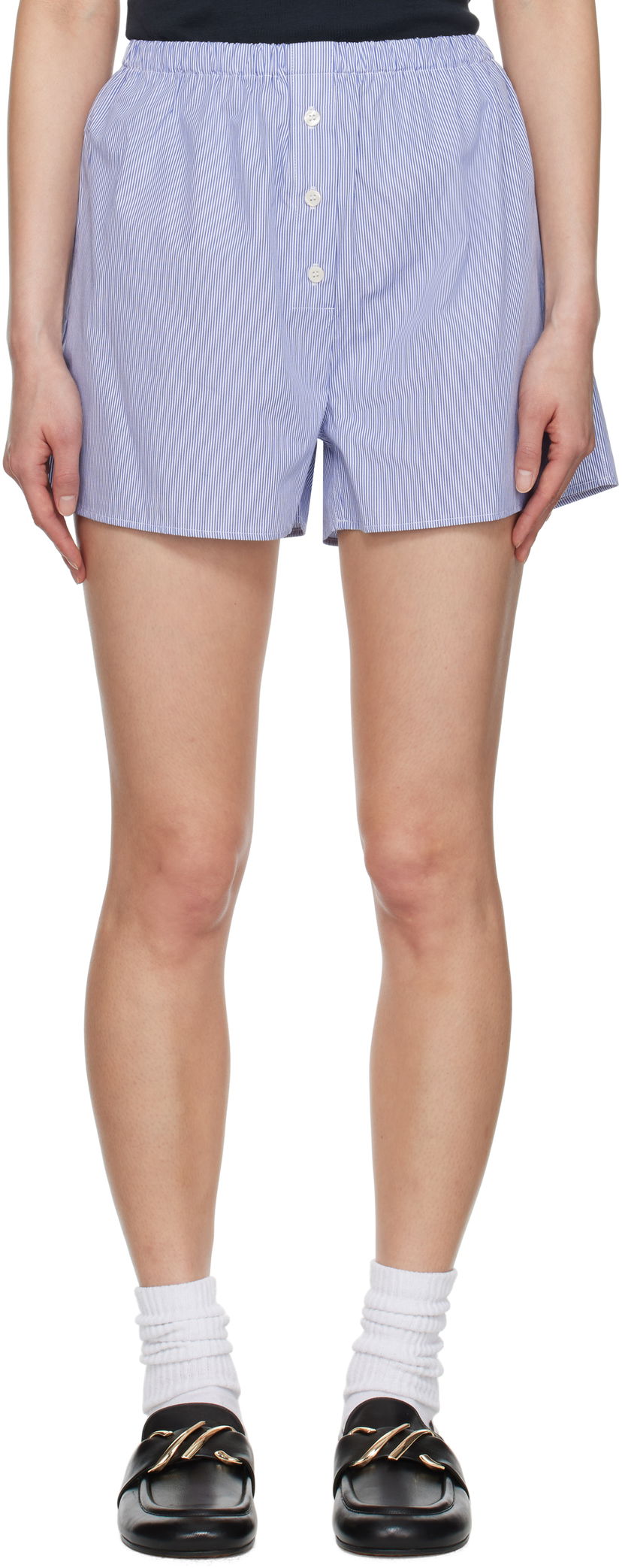 Boksere Sporty & Rich Sporty & Rich 'SRC' Mini Boxer Shorts Blå | SH035606302ST02