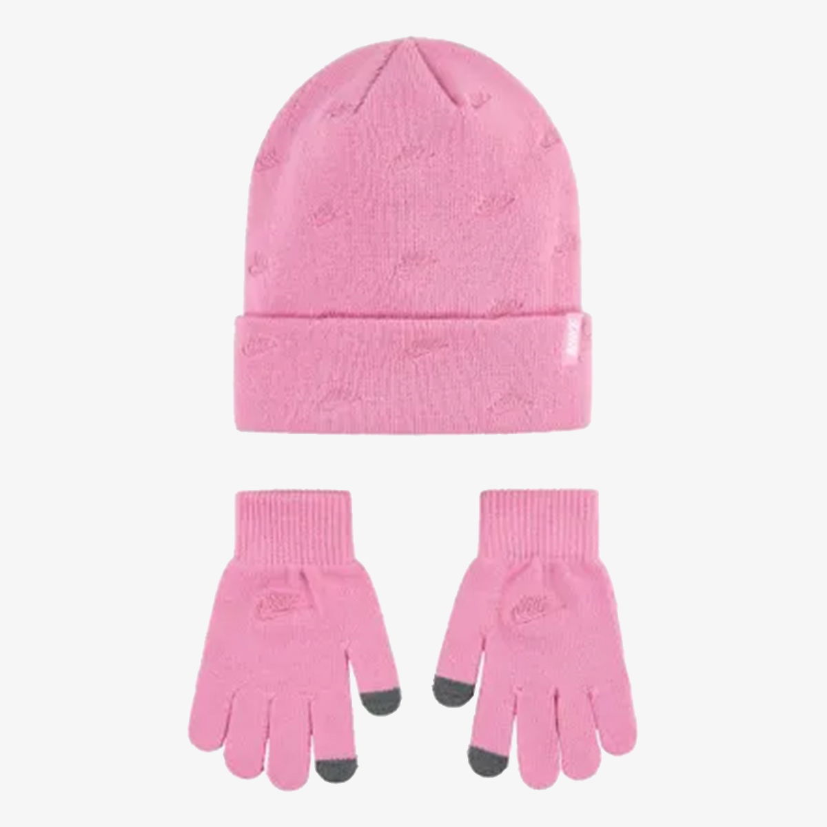 Beanie Jordan Jordan Futura Toss Apex Beanie and Gloves Set Lyserød | 9A3092-ACG, 0