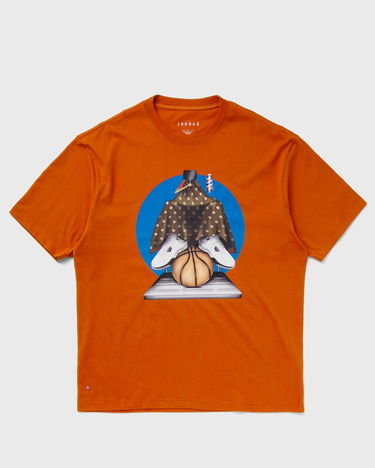 T-shirt Jordan Jordan Artist Series by Darien Birks Tee men Shortsleeves Orange | HF5472-893, 0