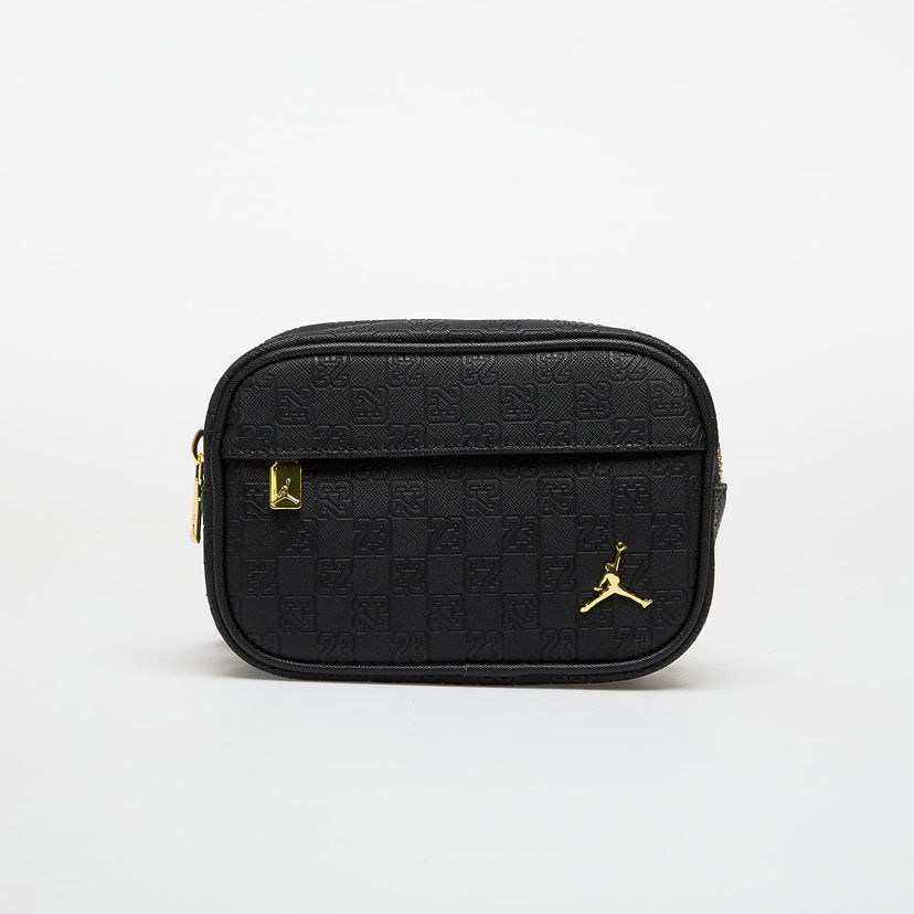 Skuldertaske Jordan Jam Monogram 23 Pattern Camera Bag Sort | MA0988-K5X