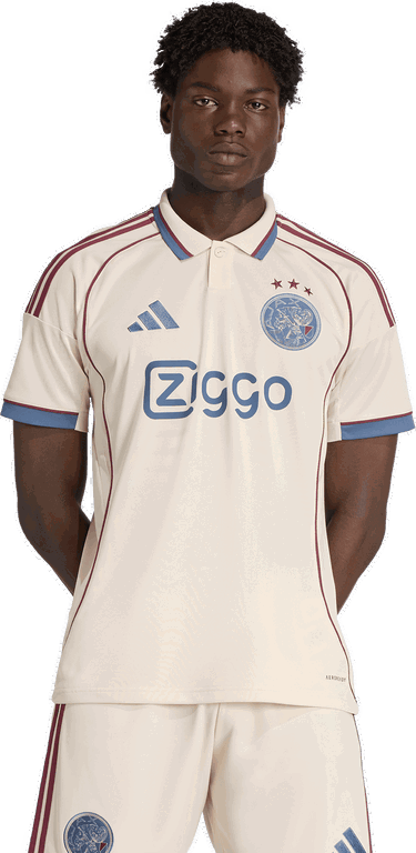 Jersey adidas Originals Ajax Amsterdam Third Jersey 2025/26 Beige | jp1446, 4