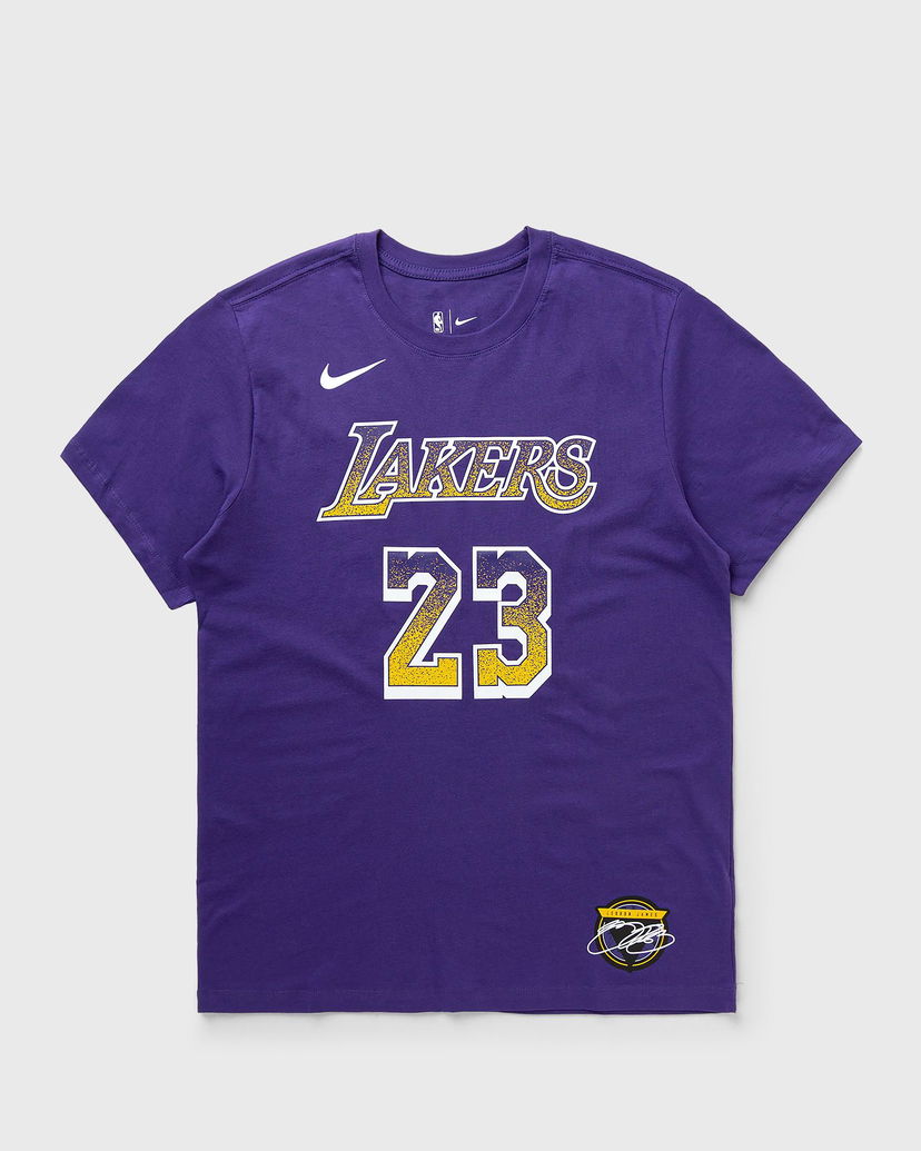 T-shirt Nike NBA Los Angeles Lakers LeBron James Select Series Short Sleeve T-Shirt Lilla | HQ1318-504