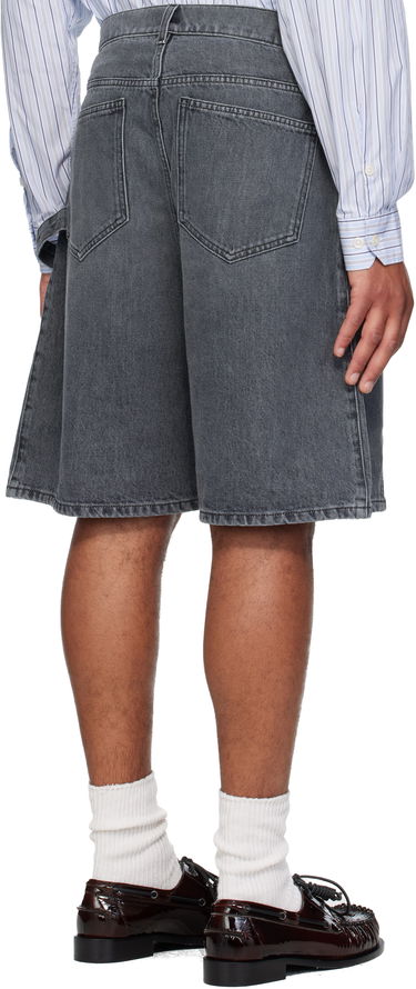 Shorts JW Anderson Twisted Workwear Denim Shorts Grå | DT0123-PG1745, 2