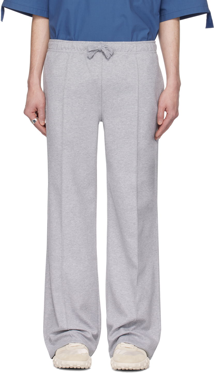 Joggingbukser JW Anderson JW Anderson Pintuck Sweatpants Grå | JR0051-PG1742