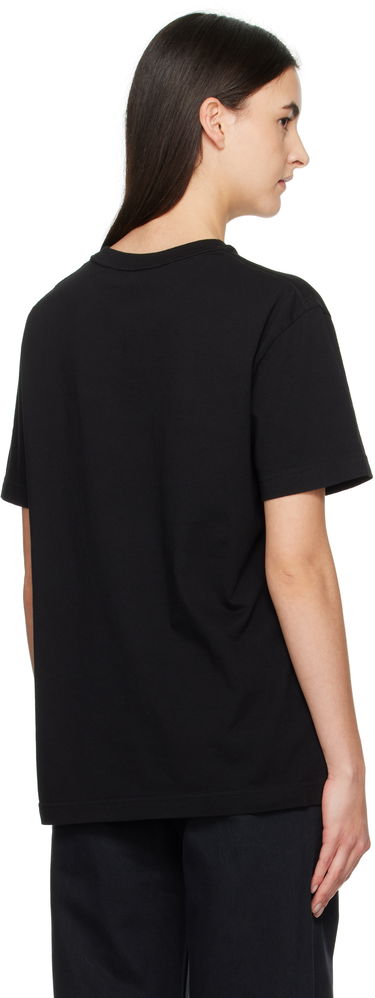 T-shirt Alexander Wang Distressed Logo T-Shirt Sort | UCC1251786, 2