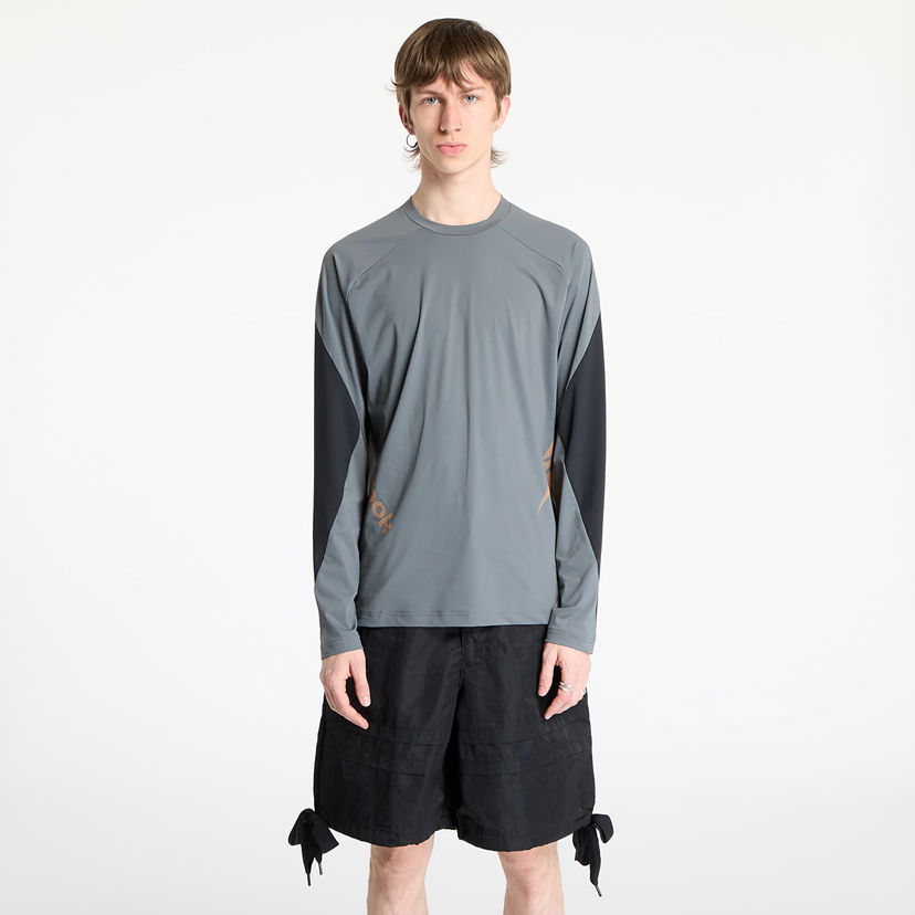 T-shirt Reebok Longsleeve Run Tee Grå | RMVB00AC99FAB0010910