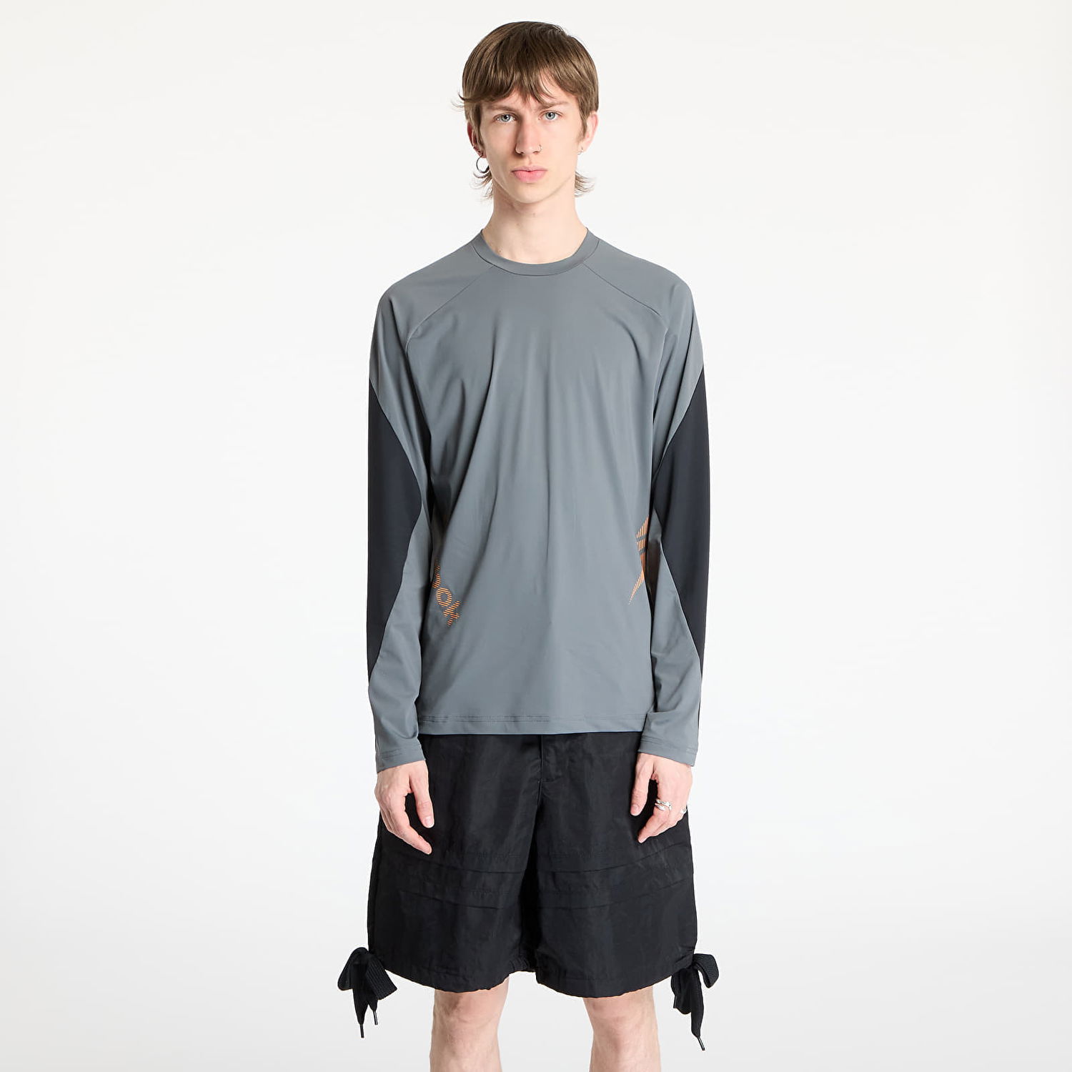 T-shirt Reebok Longsleeve Run Tee Grå | RMVB00AC99FAB0010910, 0