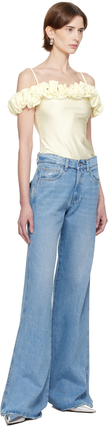 Jeans Coperni Coperni Wide Leg Jeans Blå | COPP95F2008B, 3