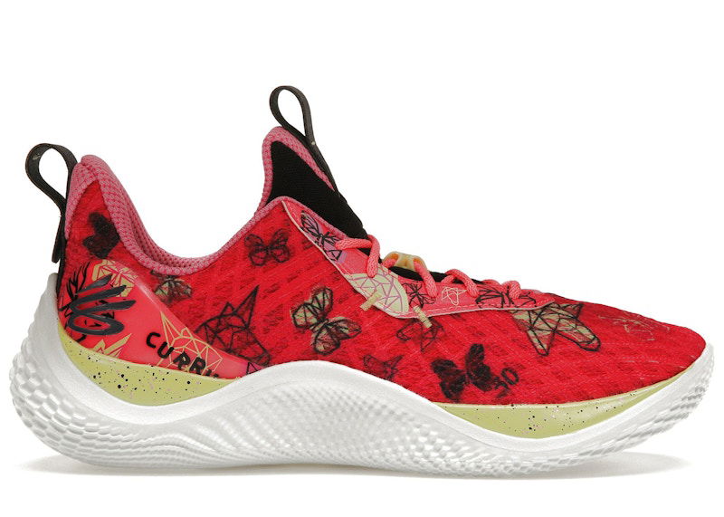 Sneakers og sko Under Armour Curry Flow 10 Girl Dad Rød | 3026273-602, 0