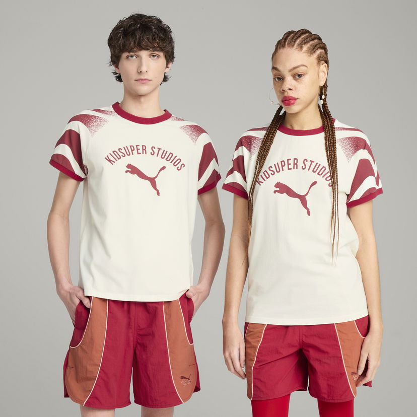 T-shirt Puma KIDSUPER Studios T-Shirt Beige | 629513_76