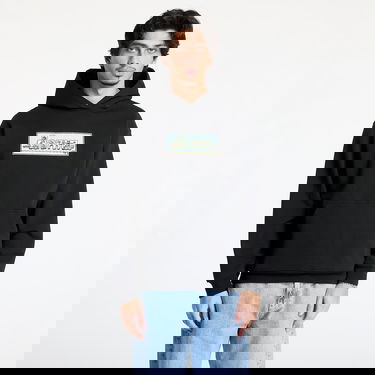 Sweatshirt Dime DIME World Hoodie Sort | DIMEHO2445BLK, 0