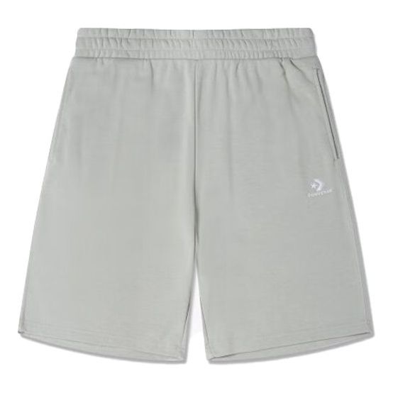 Shorts Converse Embroidered Star Chevron Fleece Shorts Grøn | 10023875-A13