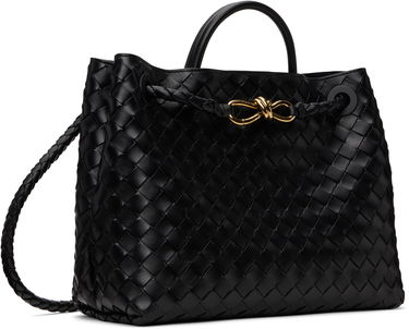 Håndtaske Bottega Veneta Navy Medium Andiamo Bag Sort | 766016 VCPP1, 1