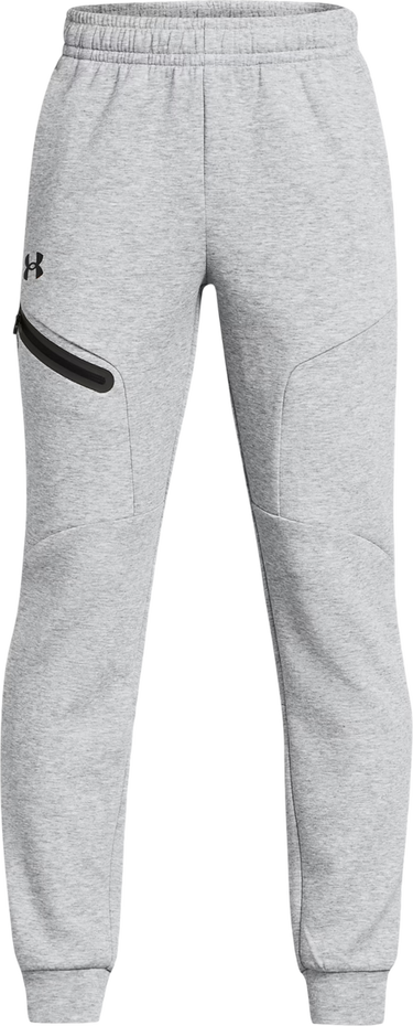 Joggingbukser Under Armour Unstoppable Fleece Joggers with Zippered Pocket Grå | 1386689-011, 0