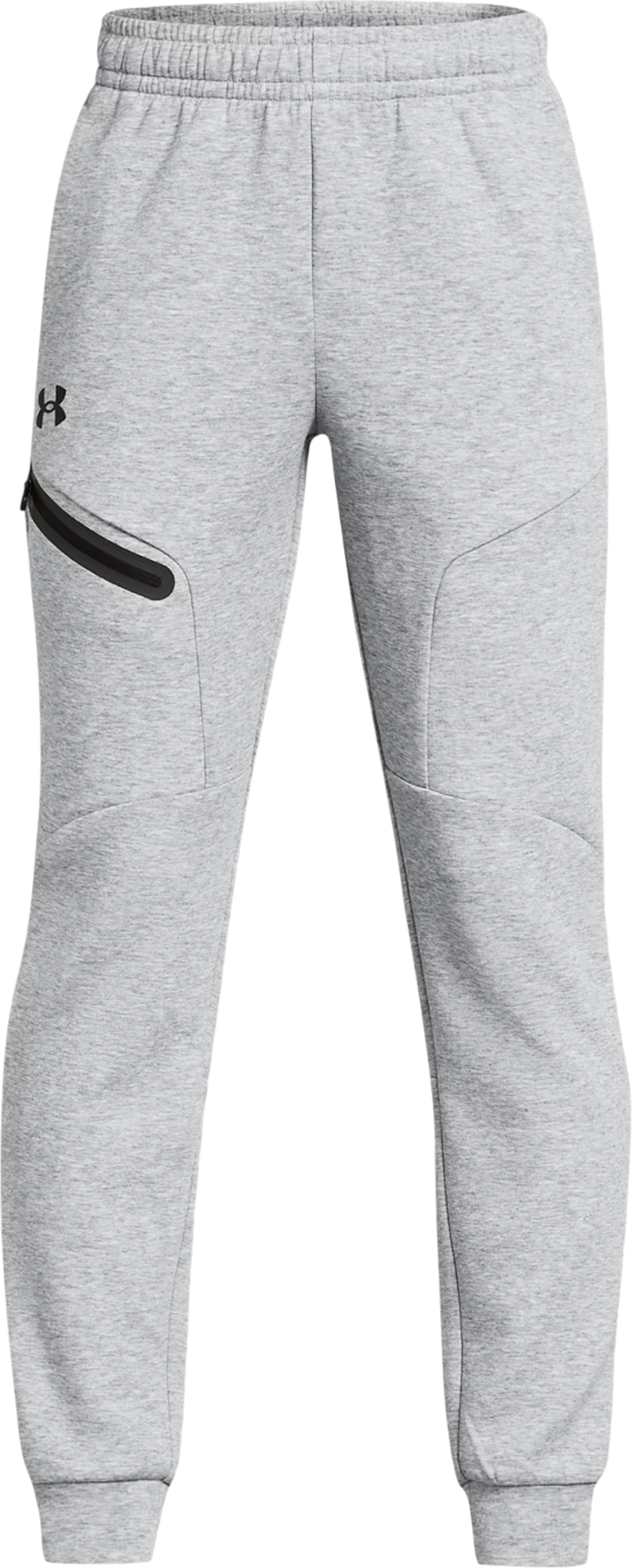 Joggingbukser Under Armour Unstoppable Fleece Joggers with Zippered Pocket Grå | 1386689-011