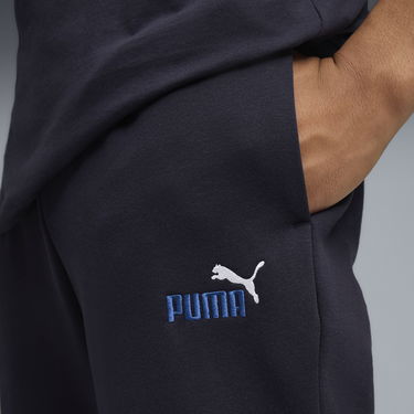 Joggingbukser Puma Essentials 2 Color Logo No. 1 Sweatpants Mørkeblå | 684713_17, 5