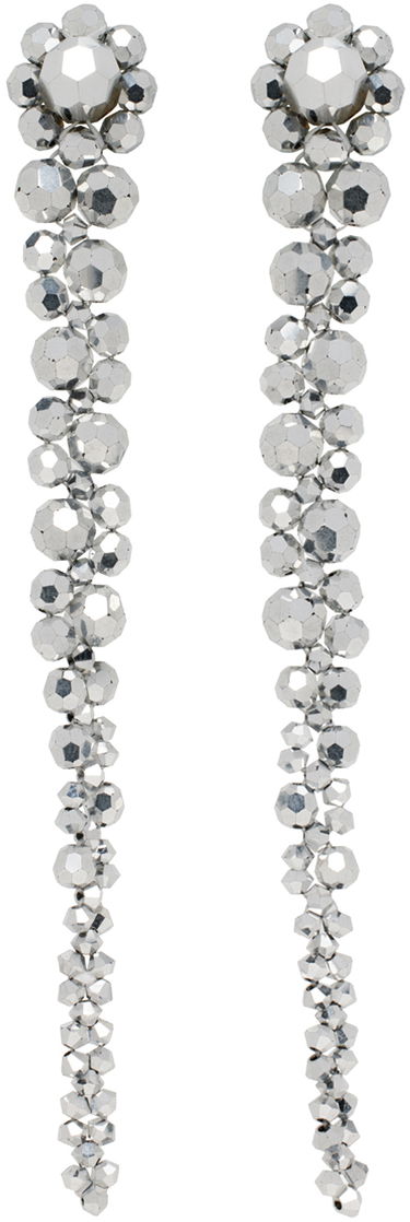 Øreringe Simone Rocha Simone Rocha Crystal Drip Earrings Metalisk | ERG12 0903, 0