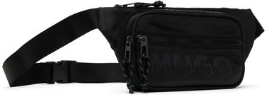 Taljetaske BOSS Hugo Embossed-Logo Belt Bag Sort | 50543264, 1