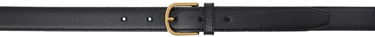 Bælter TOTEME TOTEME Slim Trouser Leather Belt Sort | 233-812-612, 0