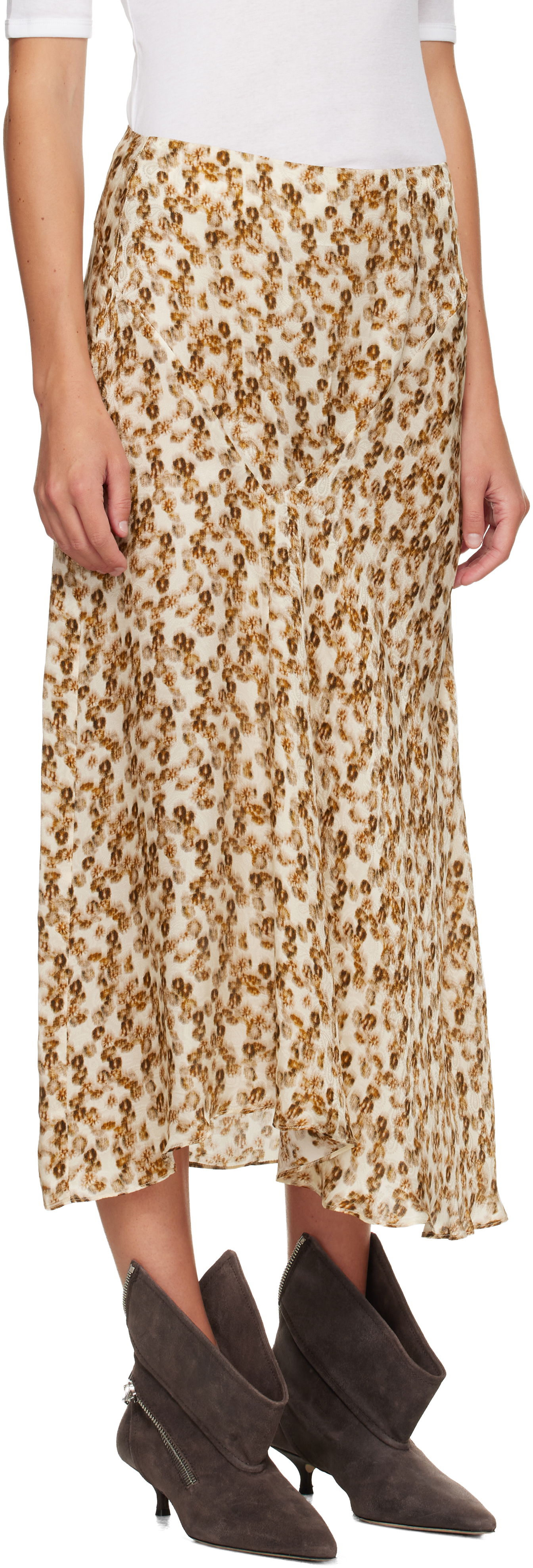 Nederdel ISABEL MARANT Lisanne Midi Skirt Flerfarvet | JU0080FA-C3J10I, 1