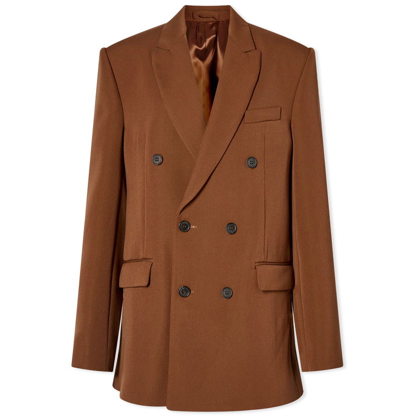 Tøj og tilbehør WARDROBE.NYC Double Breasted Blazer Brun | W4007PC