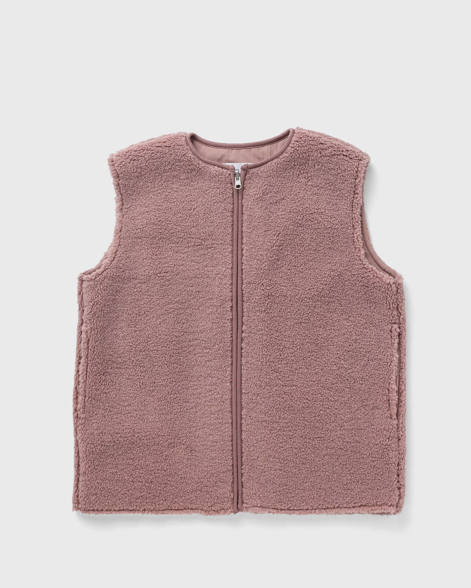 Vest Samsoe Samsoe Samsøe & Samsøe SAAUTUMN Fleece Vest Lyserød | F24400014-WOODROSE, 0