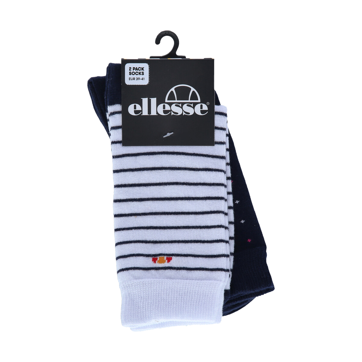Sokker Ellesse 2 Pack Striped and Dotted Socks Flerfarvet | ELS241203-04, 0