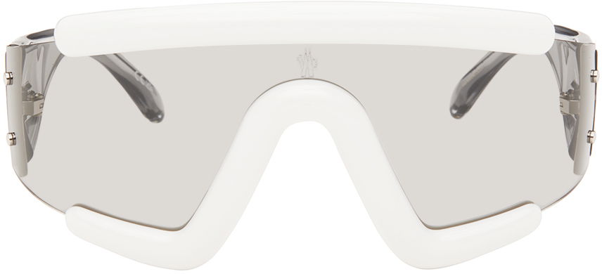 Solbriller Moncler Lancer Sunglasses Hvid | ML0253 889214420923, 0