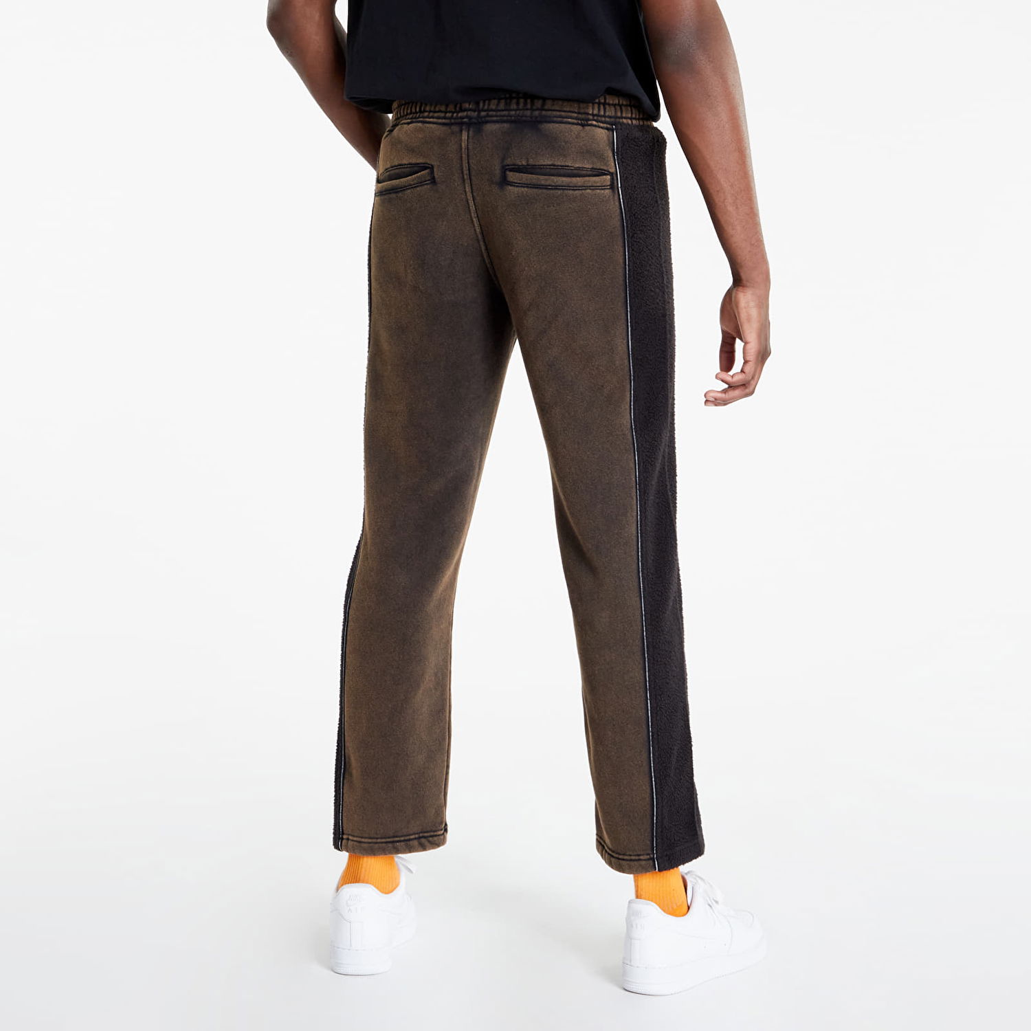 Joggingbukser Pleasures Tapeworm Washed Sweatpant Sort | P22SU022 Black, 1