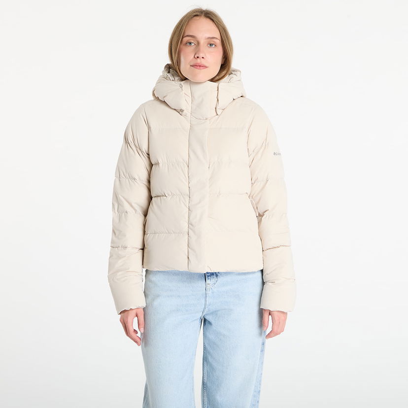 Puffer jakke Columbia Columbia Amaze Puff Hooded Jacket Beige | 2133714278
