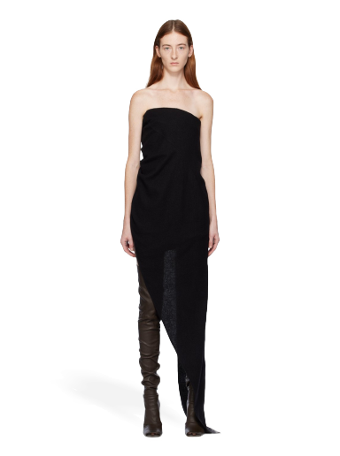 Tanktop Rick Owens Long Tube Top Sort | RO02C1155 WN